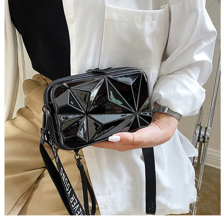 Diamond Hard Shell Cosmetic and Toiletry Bag