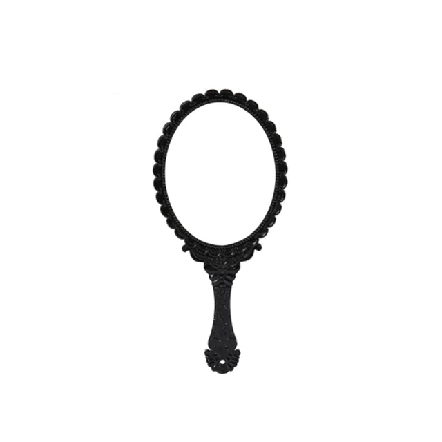 Korean Palace Retro Handle Cosmetic Mirror