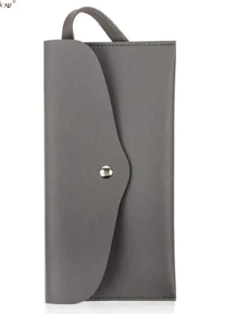 Large Capacity Leather Cosmetic Storage Bag (Triangle)