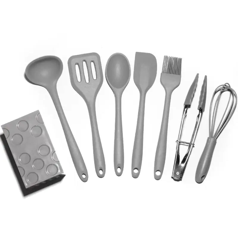 Silicone Kitchenware Set for Mini Non-Stick Cooking