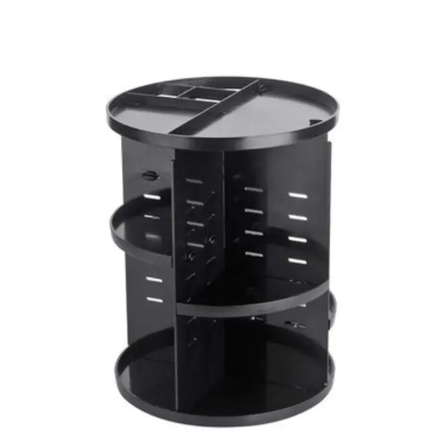 Rotating Cosmetic Organizer - Multi-Functional Storage Box