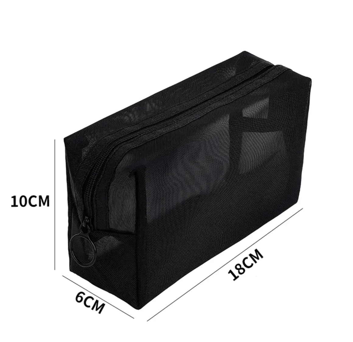 Mesh Cosmetic Storage Bag