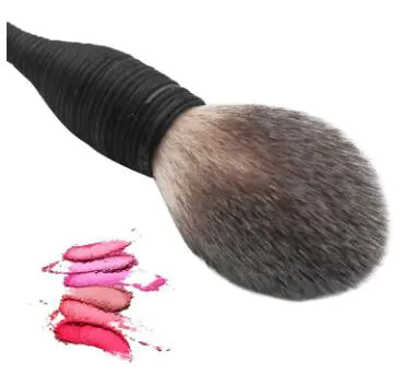 Wood Handle Rattan Wool Powder Brush and Makeup Brushes