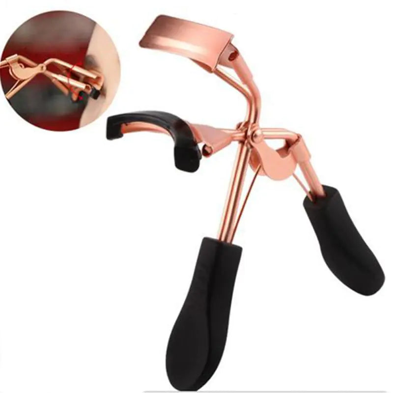 Rose Gold Eyelash Curler Beauty Tool for Lashes