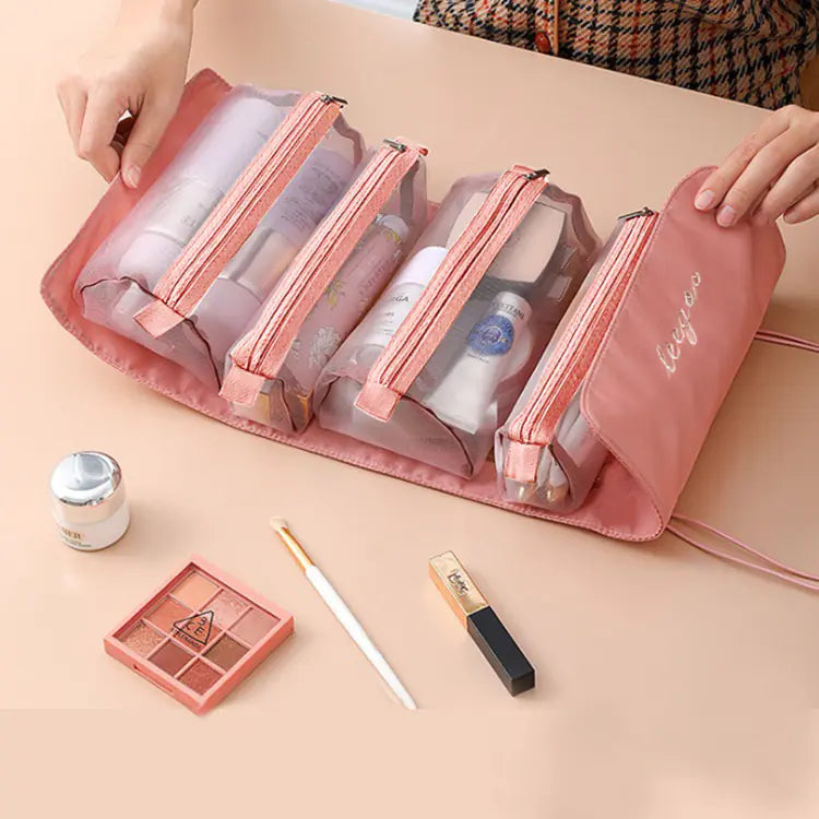 Upgraded Large Capacity Portable Cosmetic Storage Bag