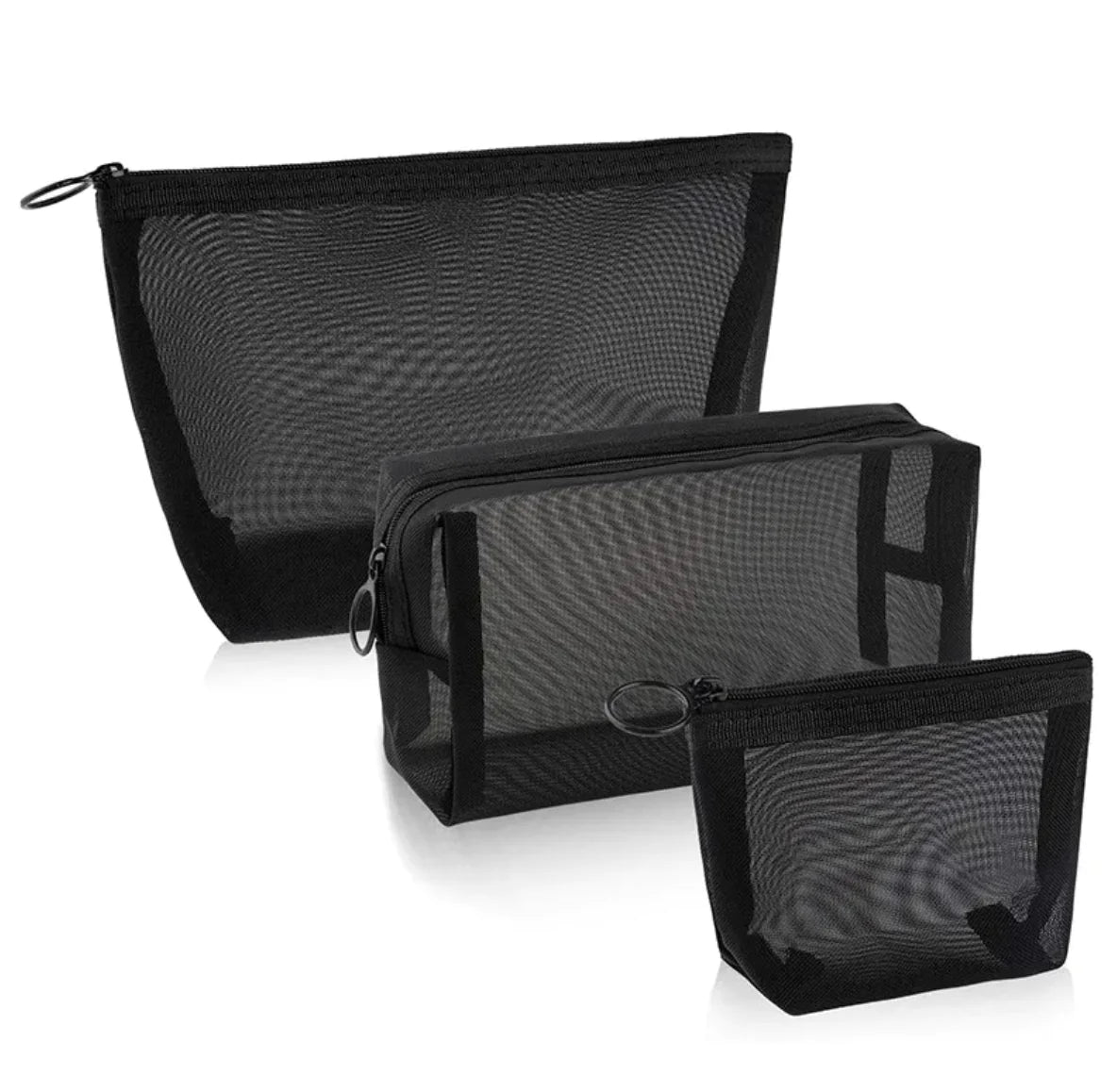 Mesh Cosmetic Storage Bag