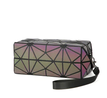 Irregular Semicircular Cosmetic Bag in Unique Colors