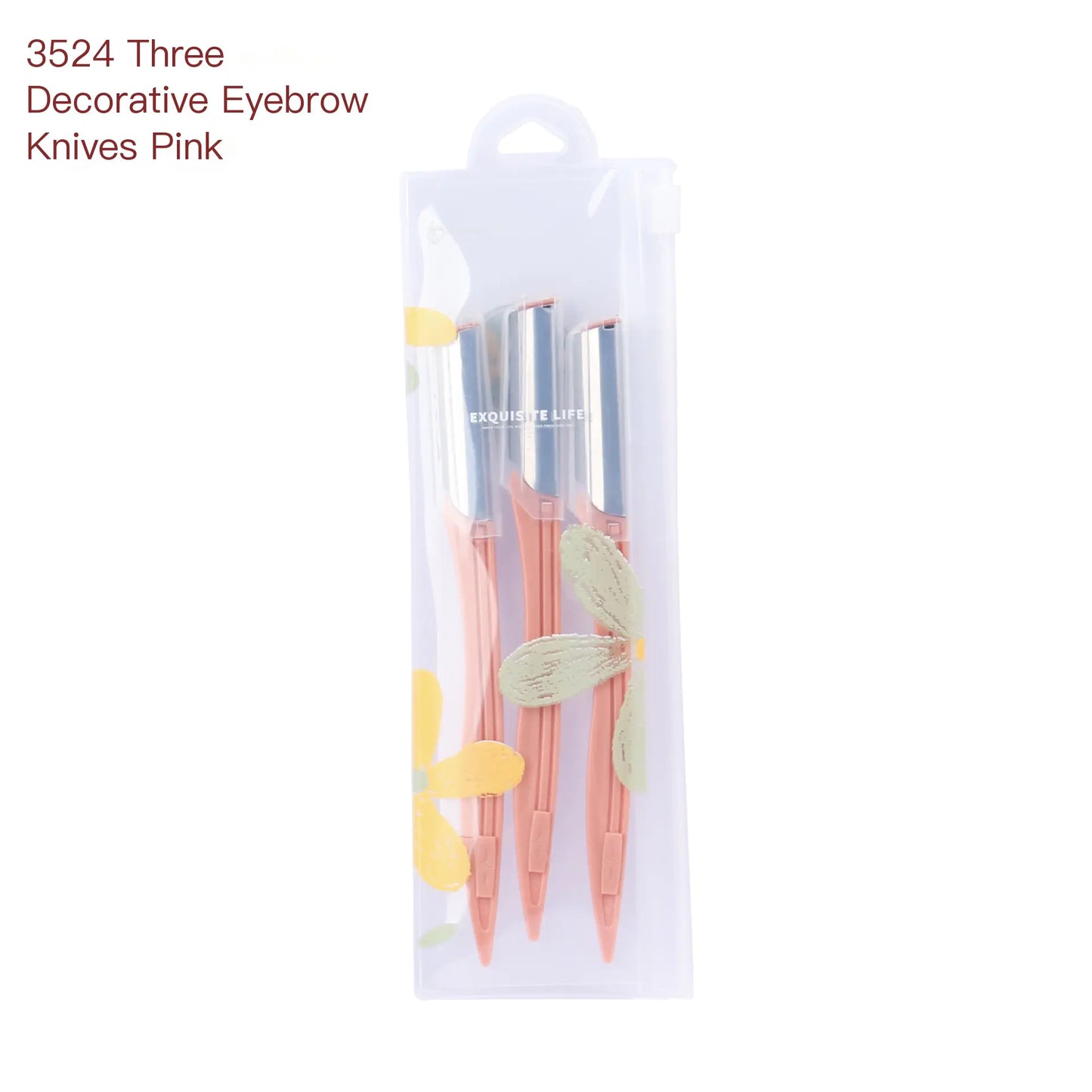 Eyebrow Razor Beauty Tool Set for Beginners (3 Pack)