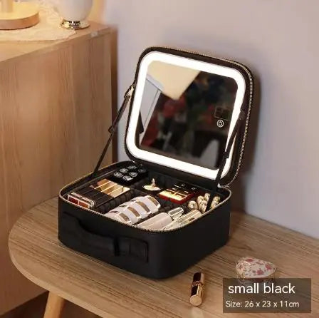 LED Light Cosmetic Bag