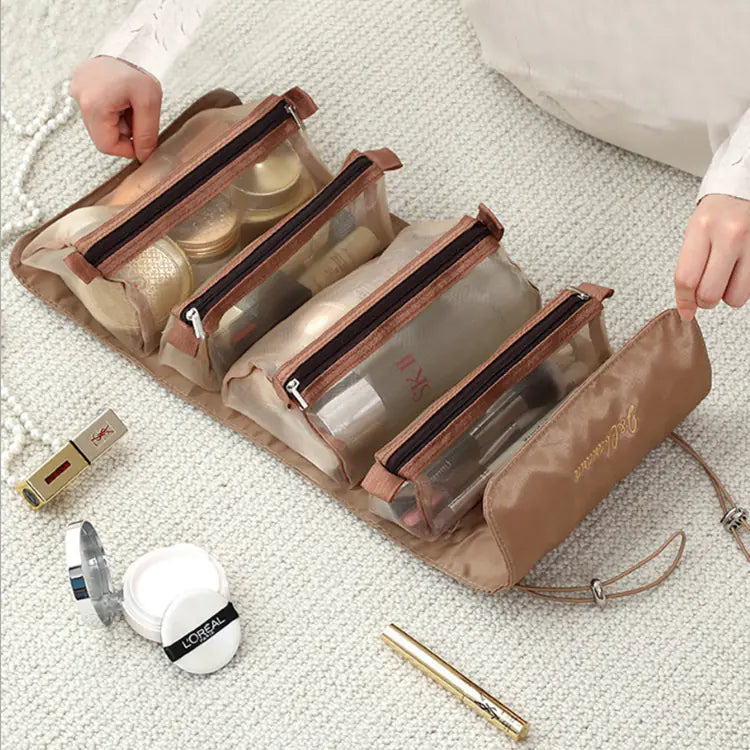 Upgraded Large Capacity Portable Cosmetic Storage Bag