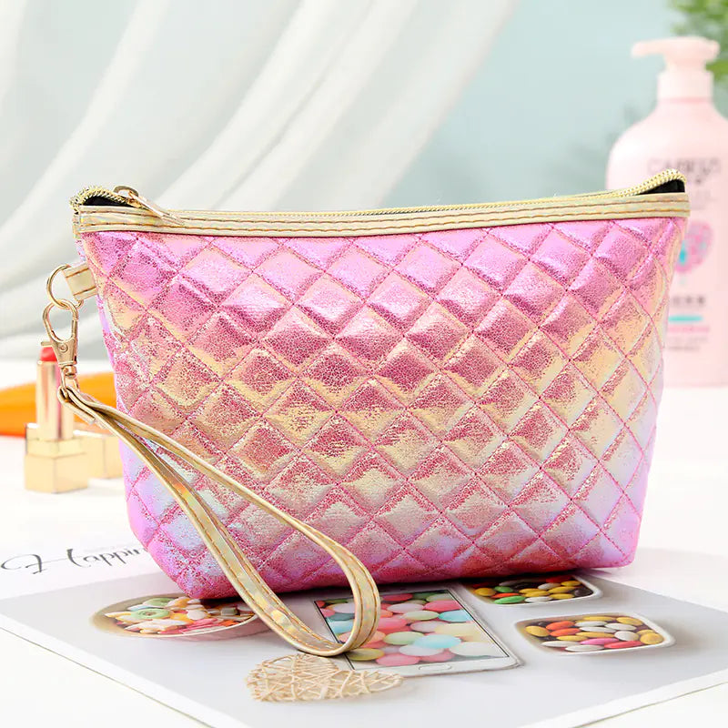 Women's Laser PU Cosmetic Bag