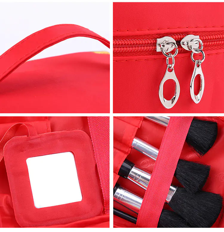 Colorful Canvas Cosmetic Bag