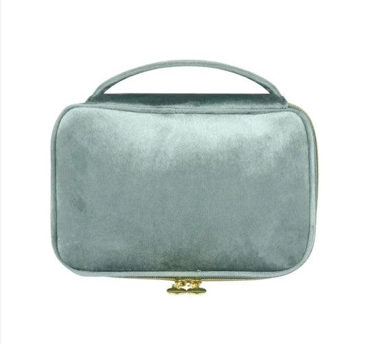 Portable Velvet Cosmetic Bag