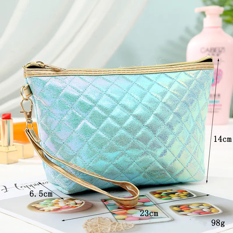 Women's Laser PU Cosmetic Bag