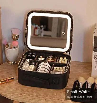 LED Light Cosmetic Bag