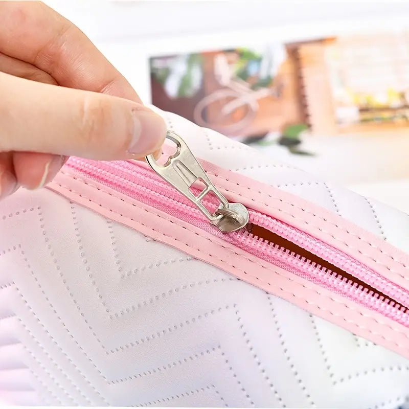 Women's Gradient 3D Cosmetic Organizer Travel Bag