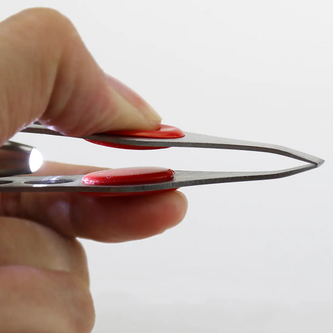 LED Eyebrow Tweezers with Stainless Steel Beauty Tool