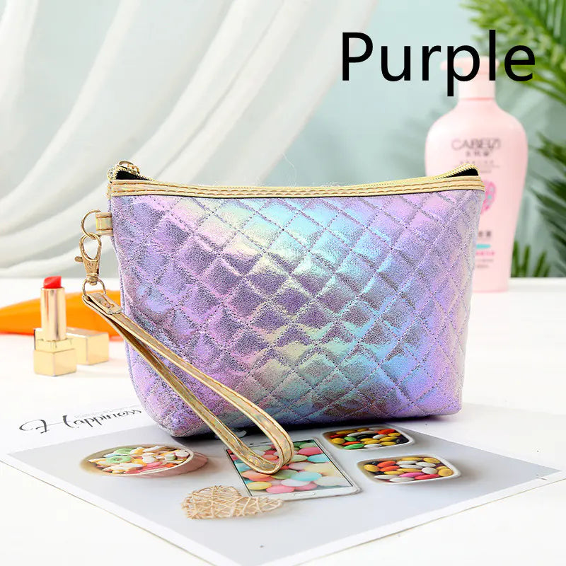 Women's Laser PU Cosmetic Bag