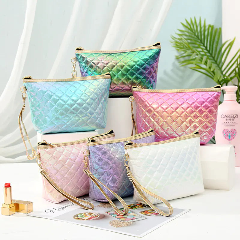 Women's Laser PU Cosmetic Bag