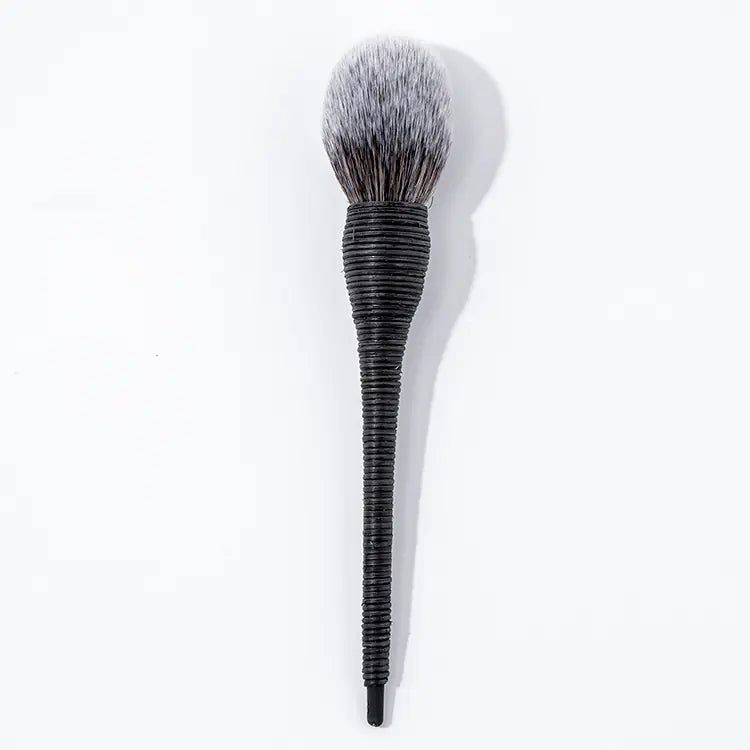 Wood Handle Rattan Wool Powder Brush and Makeup Brushes