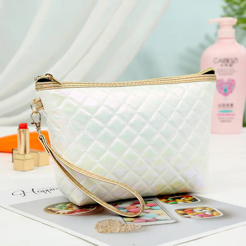Women's Laser PU Cosmetic Bag