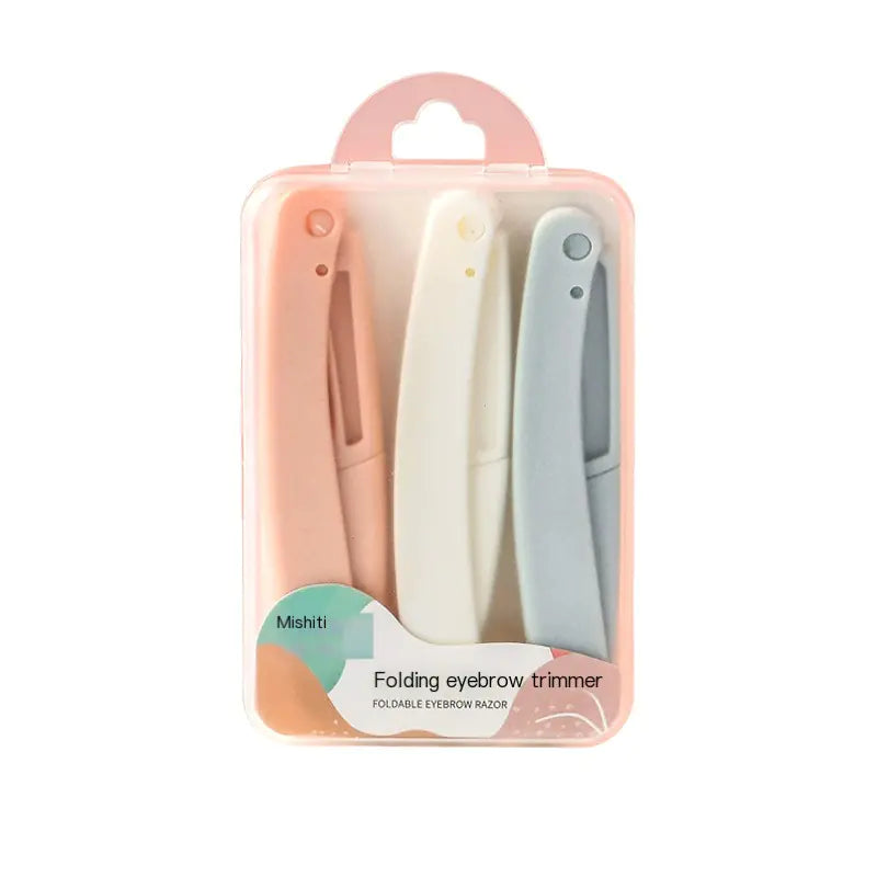 Mini Manual Folding Eyebrow Razor for Beginners