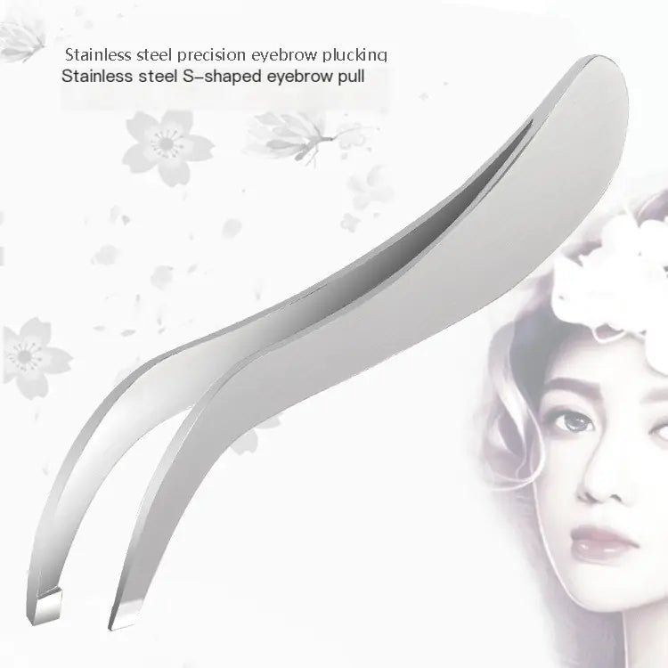 High Precision Stainless Steel Eyebrow Tweezers Tool