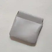 Portable Mini Cosmetic Bag with Squeeze Top Closure