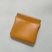 Portable Mini Cosmetic Bag with Squeeze Top Closure