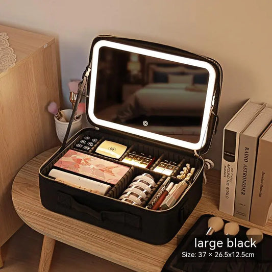 LED Lighted Cosmetic Bag