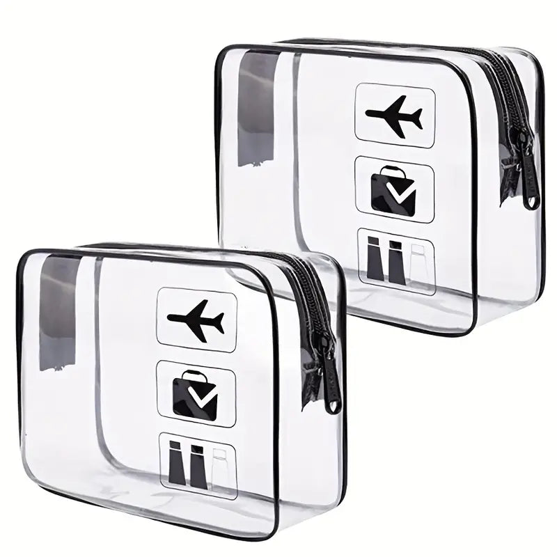 Transparent Waterproof PVC Travel Cosmetic Bag