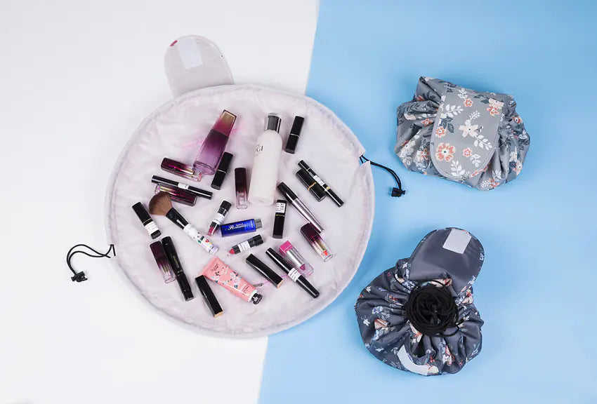 Drawstring Travel Cosmetic Bag