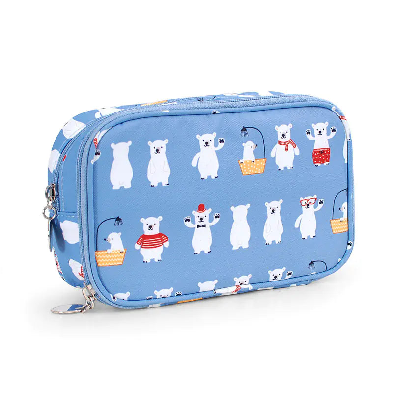 Large Capacity Multifunctional Portable Cosmetic Bag