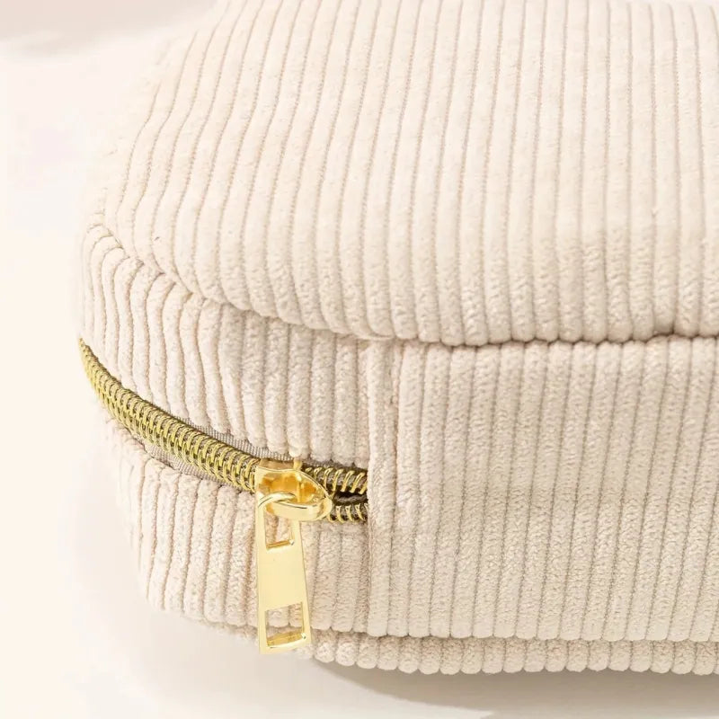 Fashion Corduroy Cosmetic Bag