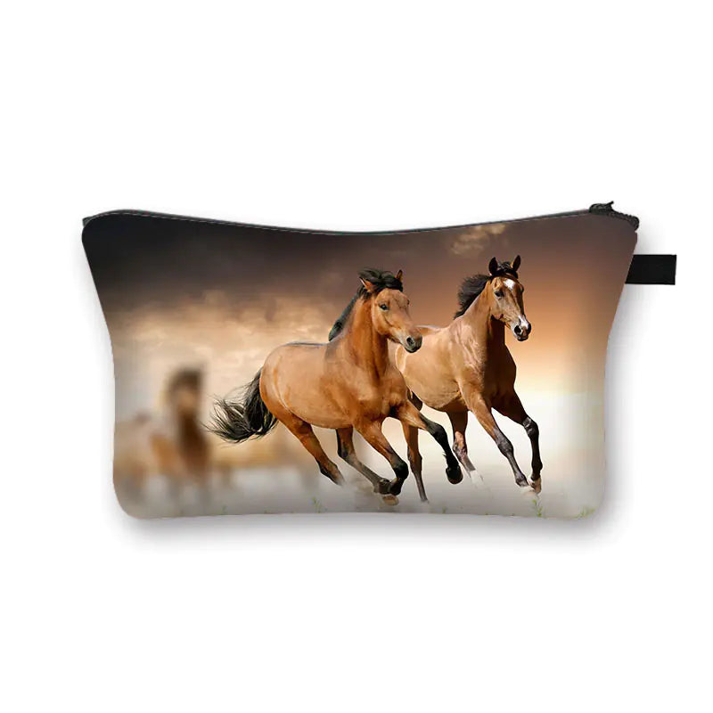 Large Capacity Cartoon Animal Cosmetic Storage Bag