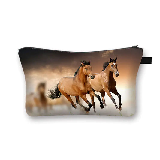 Large Capacity Cartoon Animal Cosmetic Storage Bag
