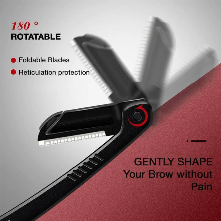 Safety Folding Eyebrow Razor Set for Beginners