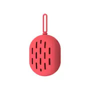 Portable Silicone Cosmetic Egg Storage Bag with Lanyard