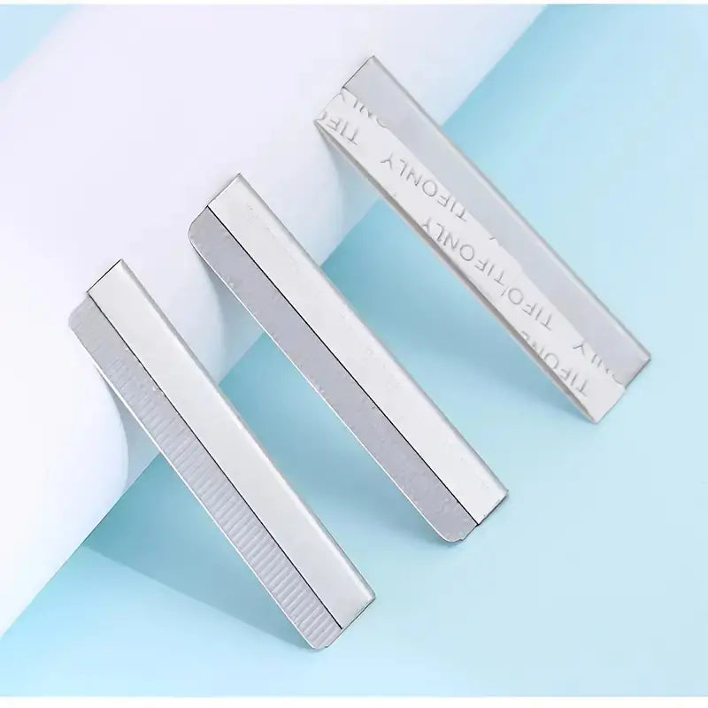 10 Pcs Stainless Steel Eyebrow Trimming Blades