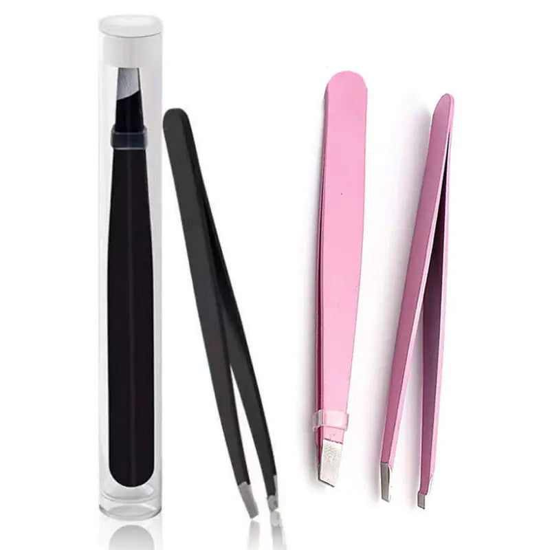 Stainless Steel Eyebrow Tweezers for Grooming Tools
