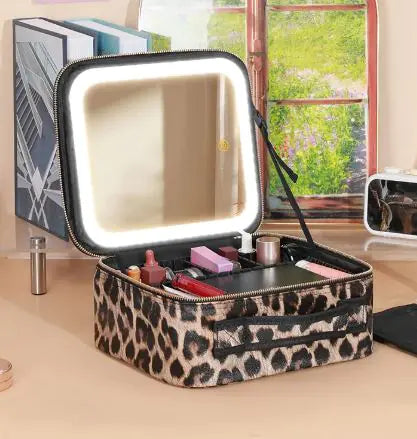 LED Light Cosmetic Bag