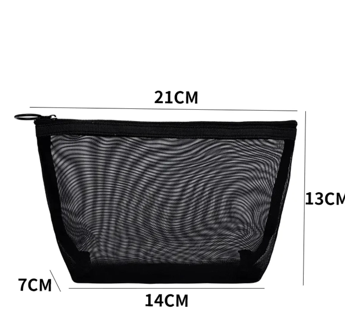 Mesh Cosmetic Storage Bag
