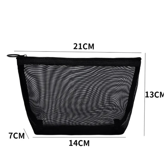 Mesh Cosmetic Storage Bag
