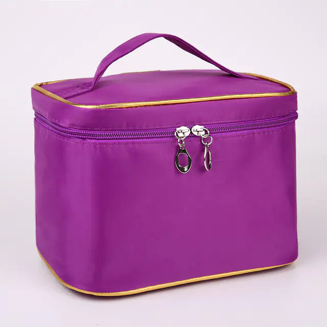 Colorful Canvas Cosmetic Bag