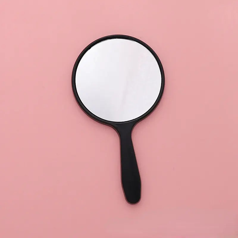 Portable DIY Round Handheld Cosmetic Mirror