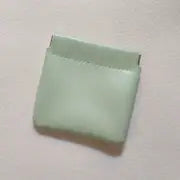 Portable Mini Cosmetic Bag with Squeeze Top Closure